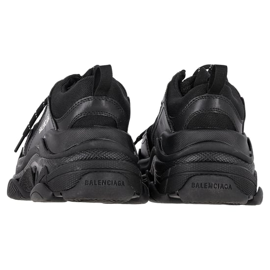 Balenciaga Track Sneakers in Black Polyurethane - Image 5