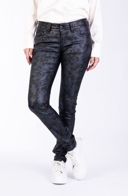 Laura Ladies Trousers black Skinny