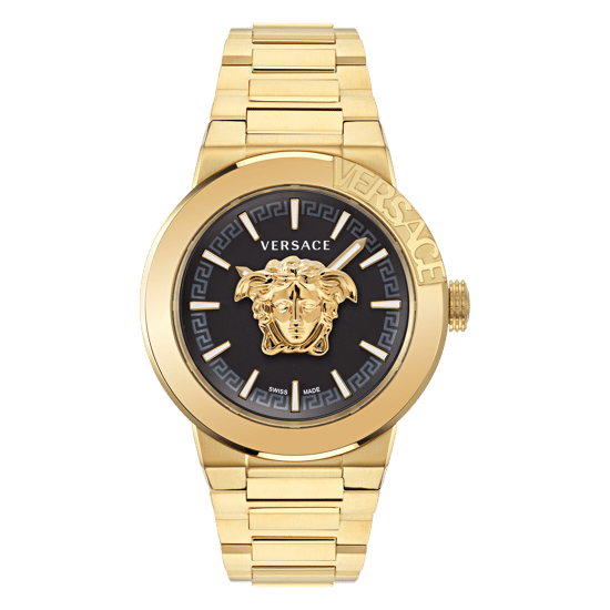 Versace Medusa Infinite Gent Men's Gold Watch VE7E00623 - Image 1