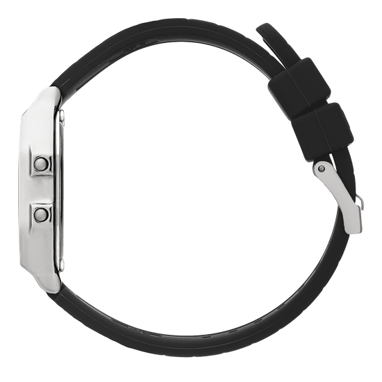 Ice Watch Ice Digit Retro - Black Silver Women's Black Watch 022063 - Image 2