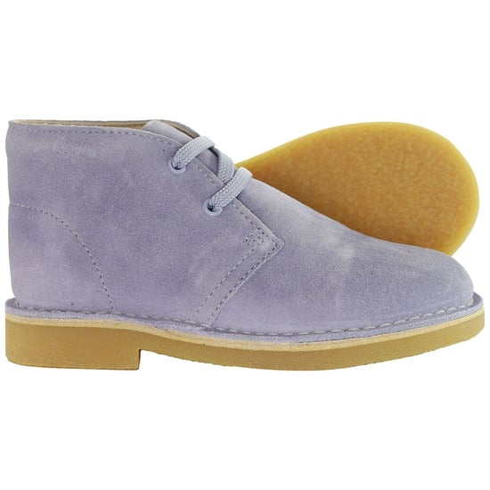 Botas Clarks Originals Desert Kids Azul - Image 4