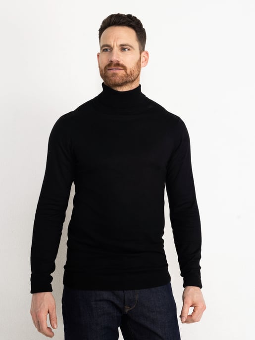Petrol Industries - Essential Turtleneck Men - Black - Image 3