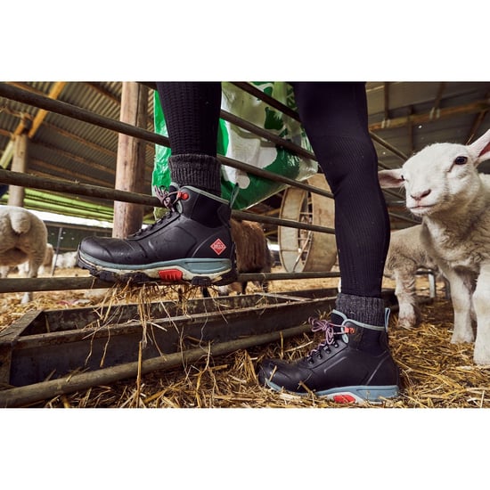 Muck Boots Apex Rubber Black Wellington Boots - Image 6