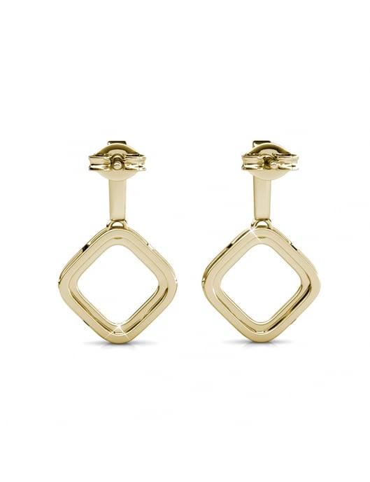 Pendientes Irina - Oro y Cristal - Image 5