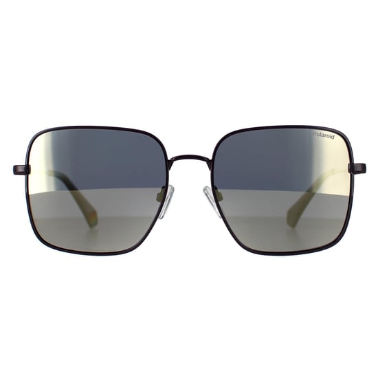 Polaroid Square Womens Violet Grey Gold Polarized PLD 6194/S/X