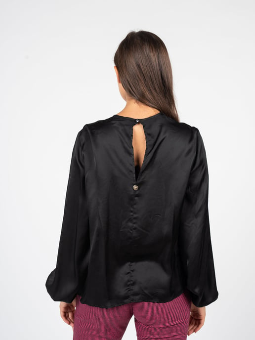 Rebel Queen by Liu Jo Blusa de mujer negro - Image 5