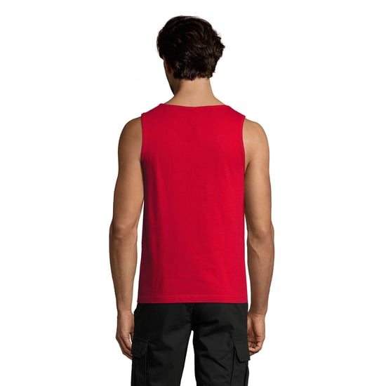 SOLS Mens Justin Tank Top (Red) - Image 2