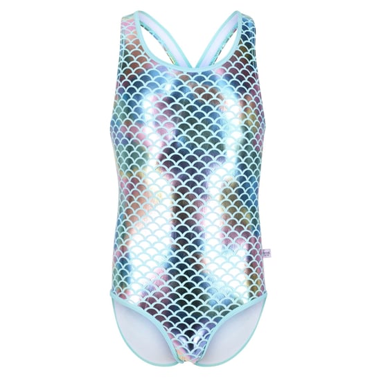 Regatta Girls Tanvi Ombre One Piece Swimsuit (Rainbow)