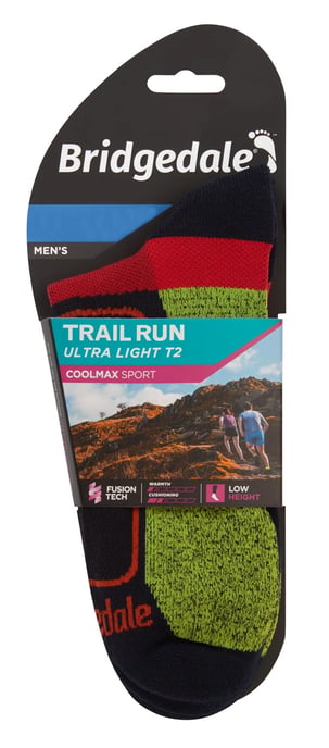 Bridgedale - Calcetines Bajos Ultraligeros Deportivos de Running para Hombre - Azul Marino - Image 2