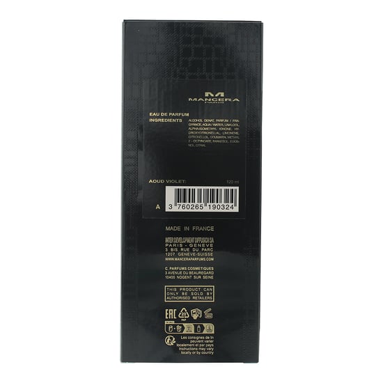 Mancera París Aoud Violet Eau de Parfum 120ml - Image 4
