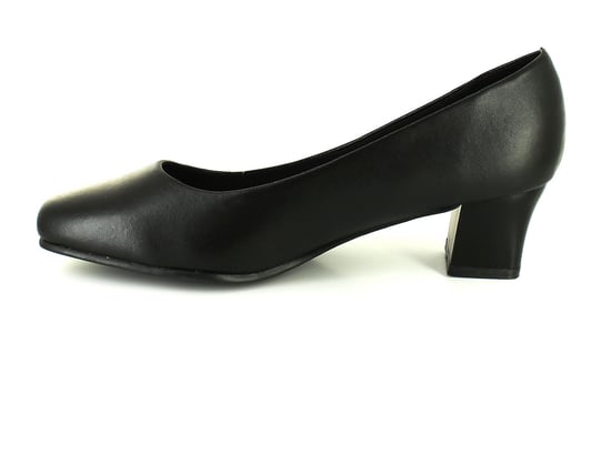 New Womens/Ladies Wide Fitting Court Shoes.(4.5Cm Heel)