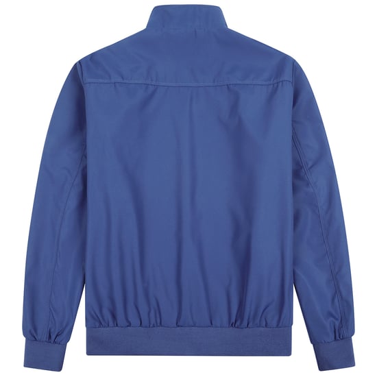 Men's Bomber Jacket with Stand-Up Collar, Transitional Jacket for Autumn, Casual Sports Jacket Blue - Image 2