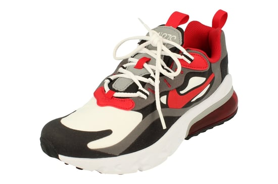 Nike Air Max 270 React Gs Grey Trainers - Image 1
