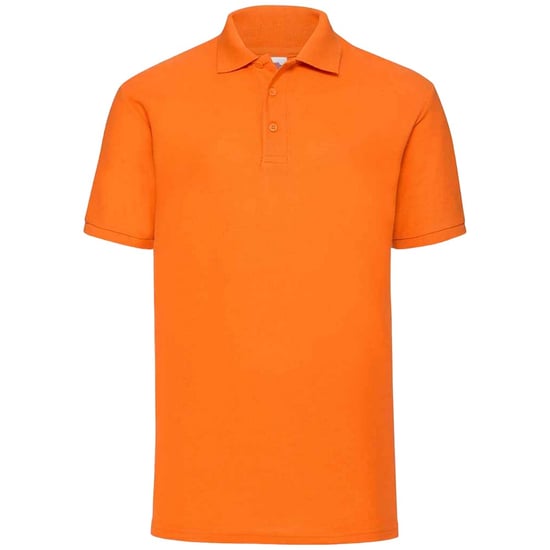 Fruit of the Loom Mens 65/35 Polo Shirt (Orange) - Image 1