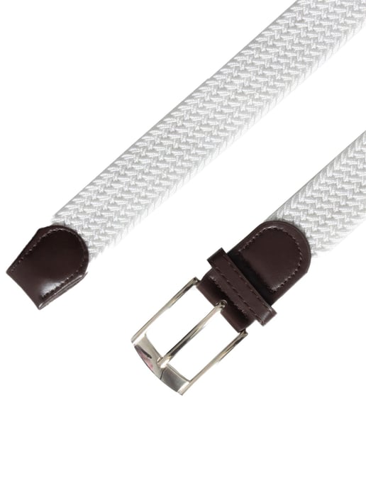Cinturón Unisex Enzo - Blanco - Image 3