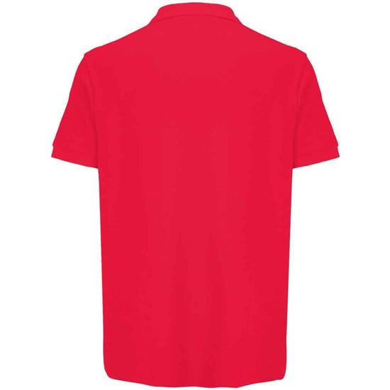 SOLS Unisex Adult Pacific Pique Twin Needle Stitch Polo Shirt (Folk Red) - Image 2