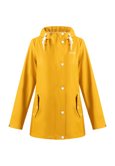 ICEBOUND rain jacket women mustard - Image 1