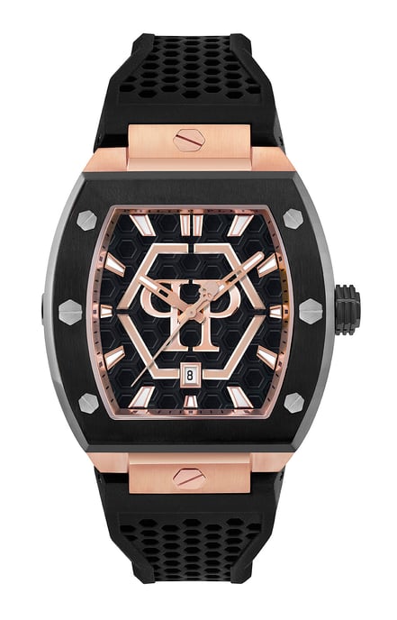 Philipp Plein The Hexagon Phantom Men's Black Watch PWPUA0124 - Image 1