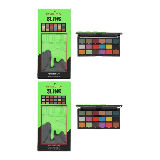 Revolution I Heart Revolution Slime Eyeshadow Palette 18 x 1g x 2