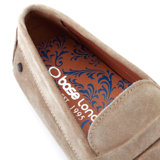 Base London Collins Leather Men's Sand Loafers - Image 6