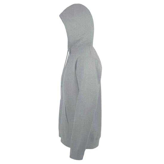 SOLS Unisex Adult Snake Hoodie (Grey Melange) - Image 3
