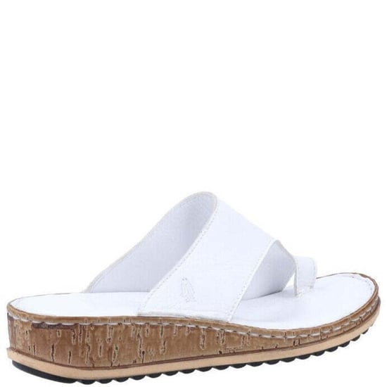 Hush Puppies Womens/Ladies Elissa Suede Sandals (White/Cream) - Image 2