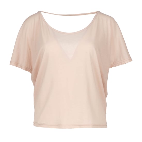 Top rosa polvoriento con espalda drapeada - Image 2