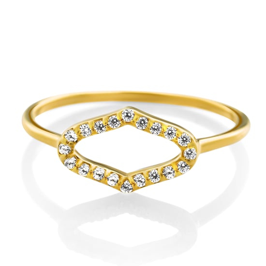 Orphelia 'Normandy' Women's 925 Sterling Silver Ring - Gold ZR-7574/G - Image 2