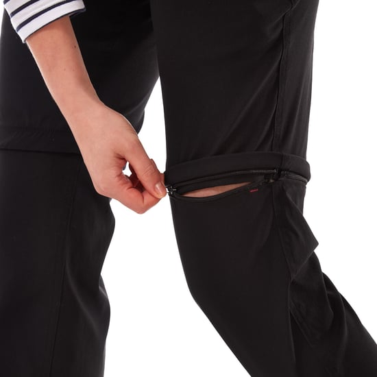 Craghoppers Womens/Ladies Kiwi Pro II Convertible Trousers (Black) - Image 4