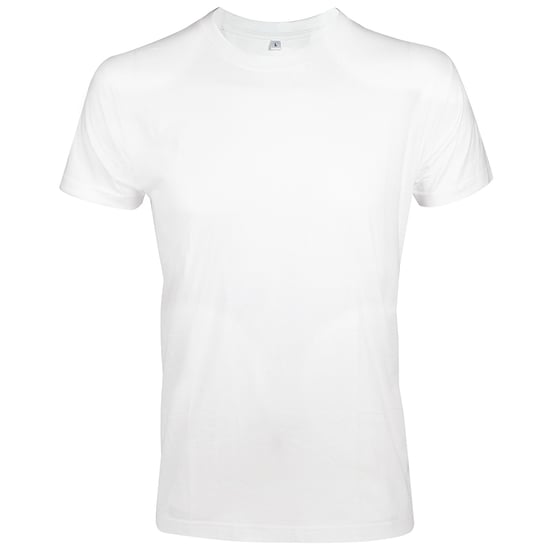 SOLS Mens Imperial Slim Fit Short Sleeve T-Shirt (White) - Image 1