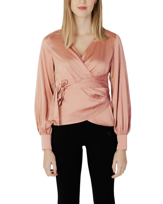 Guess Blusa de Manga Larga Lovisa Wrap para Mujeres - Image 1