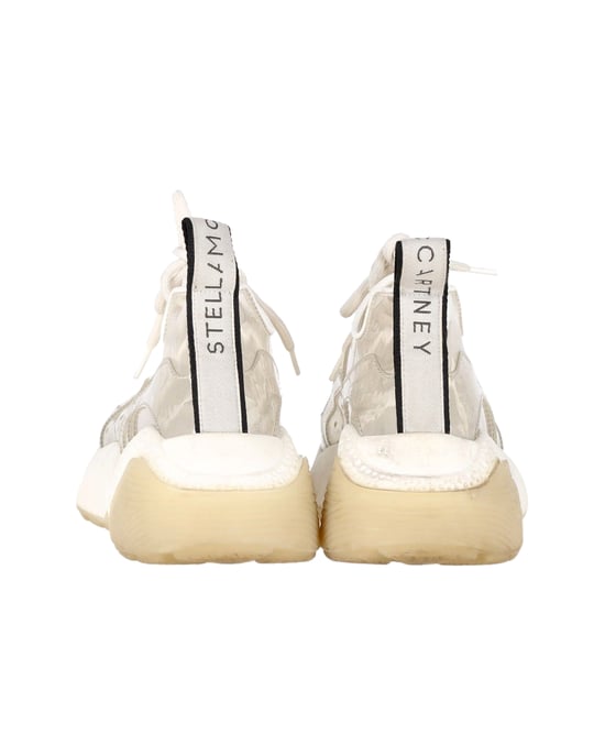 Stella McCartney Eclypse Clear Chunky Sneakers in White PVC - Image 4