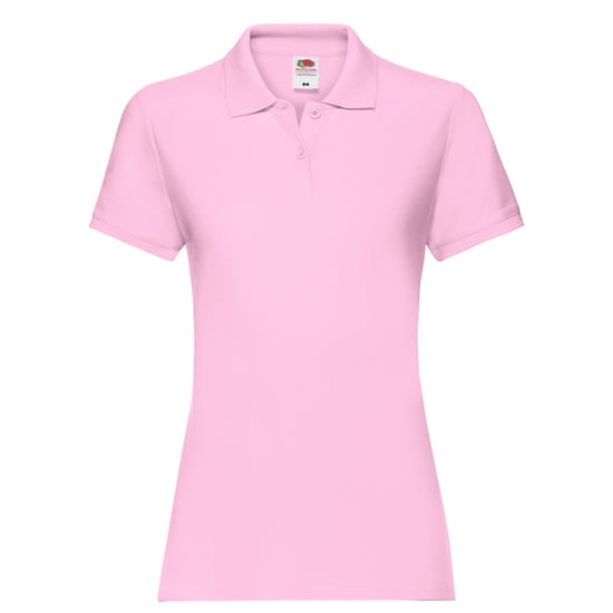 Fruit of the Loom Womens/Ladies Premium Polo Shirt (Light Pink) - Image 1