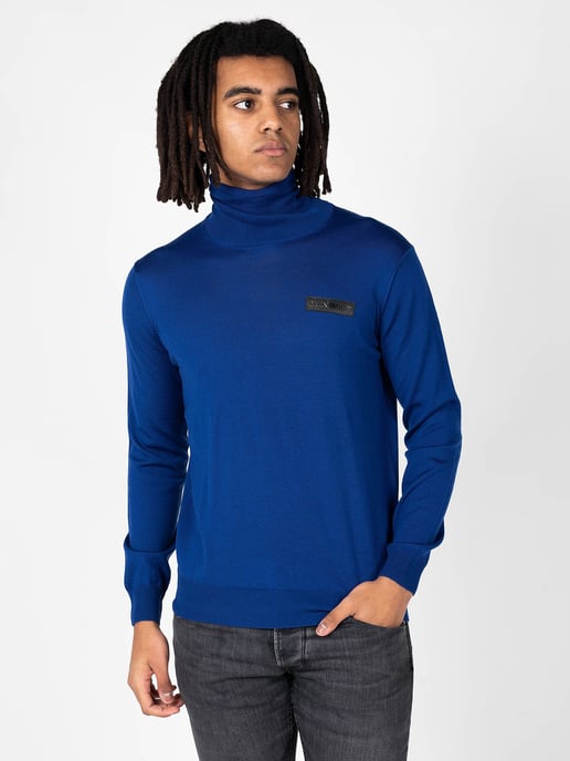 Plein Sport Pullover Men's Blue