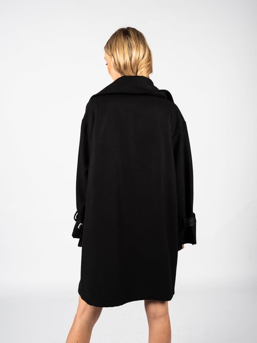 La Haine Inside Us Coat LW506 Woman's Black