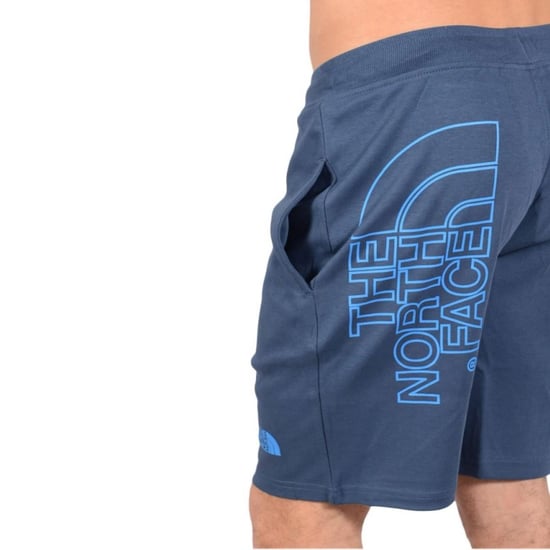 The North Face Hombre Pantalones Cortos Gráficos Azul - Image 4