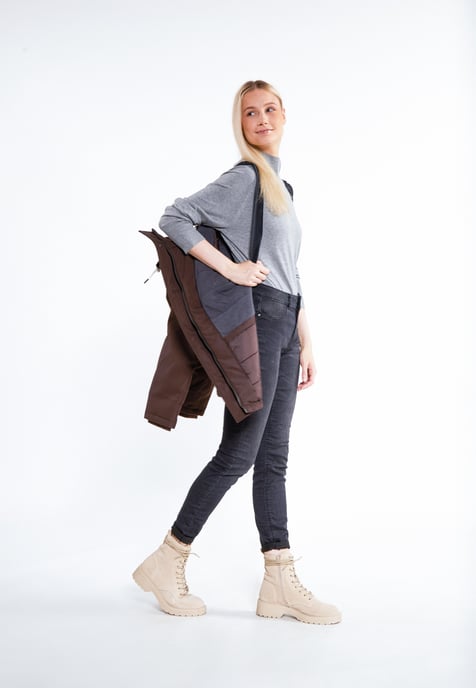 ICEBOUND Winter jacket women dark brown - Image 5