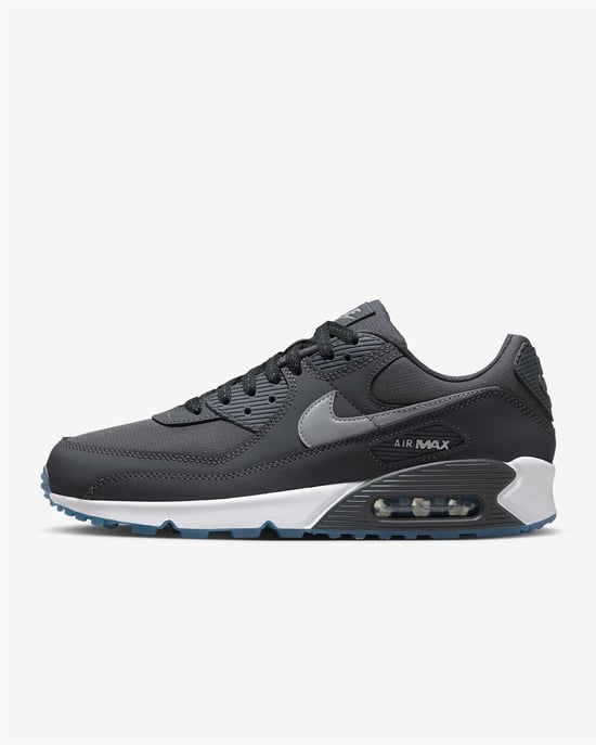 Nike Air Max 90 Men’s Trainers in Anthracite/Industrial Blue/White/Reflect Silver - Image 1