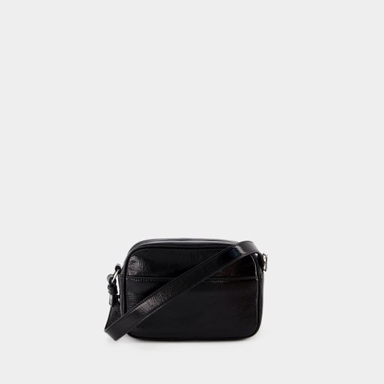 Bolso bandolera para cámara Reedition - Courreges - Piel - Negro - Image 2