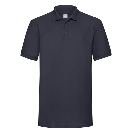 Fruit of the Loom Mens 65/35 Heavyweight Polo Shirt (Deep Navy) - Image 1