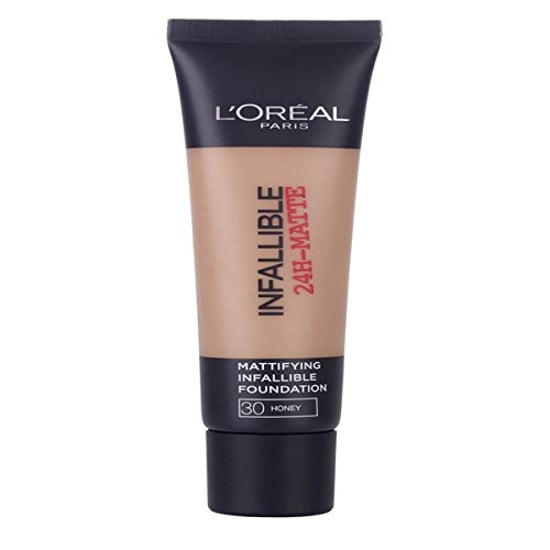 3 x L'Oreal Paris Infallible 24H Matte Foundation 35ml - 30 Honey/Miel