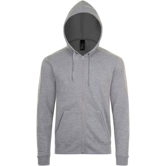 SOLS Unisex Adult Stone Hoodie (Grey Melange) - Image 1