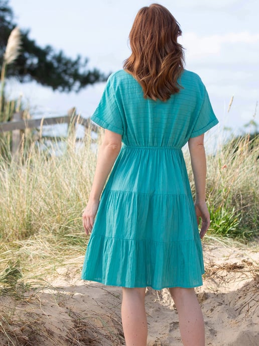 Kite Clothing Pimperne Jacquard Stripe Dress