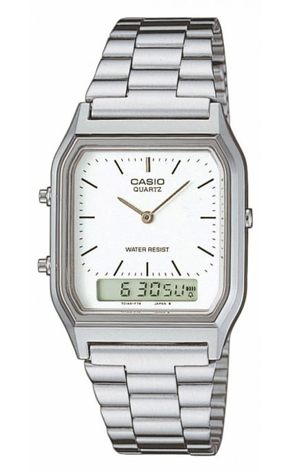 Casio Casio Collection Men's Silver Watch AQ-230A-7DMQYES - Image 1