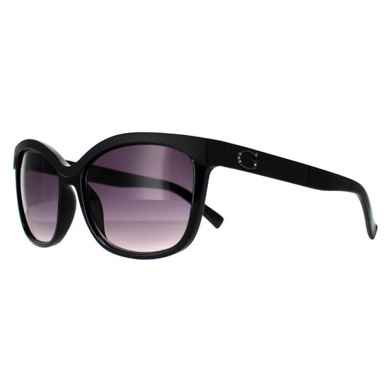 Gafas de sol Guess GF0300 01B negro brillante degradado ahumado - Image 2