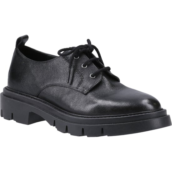Hush Puppies Ruby Leather Women's Black Shoes - Image 1
