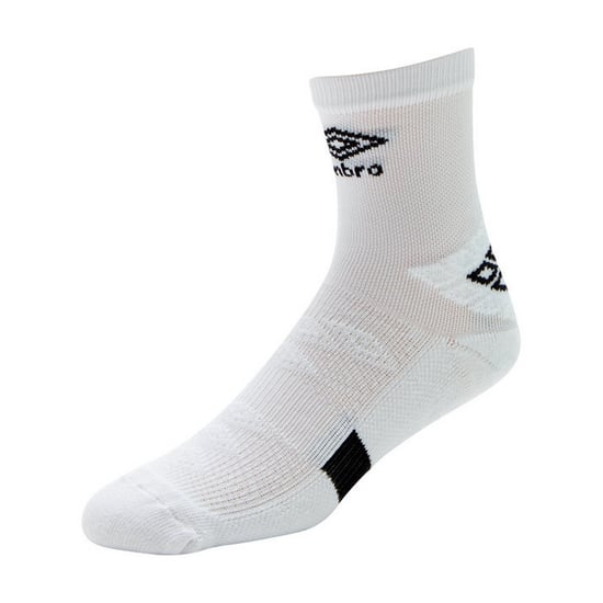 Umbro Mens Protex Gripped Ankle Socks (White/Black) - Image 1