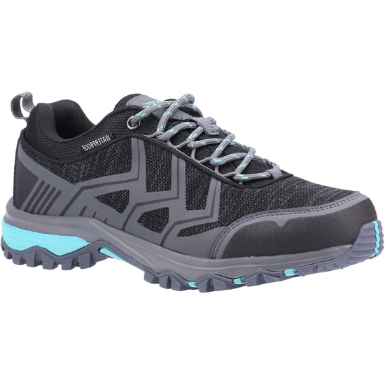 Cotswold Womens/Ladies Wychwood Low WP Hiking Shoes (Grey) - Image 1