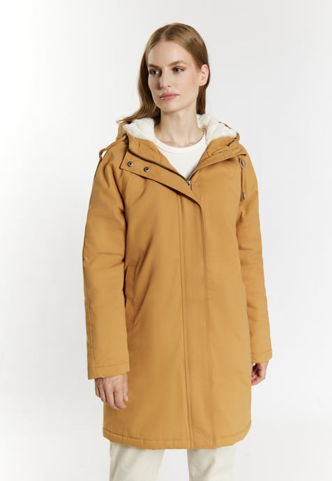 Dreimaster winter parka women camel - Image 3