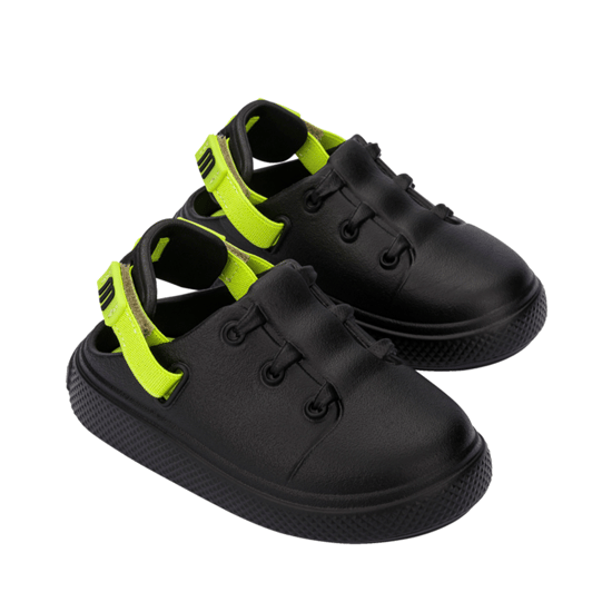 Charlie Black/Green Sandal - Image 6